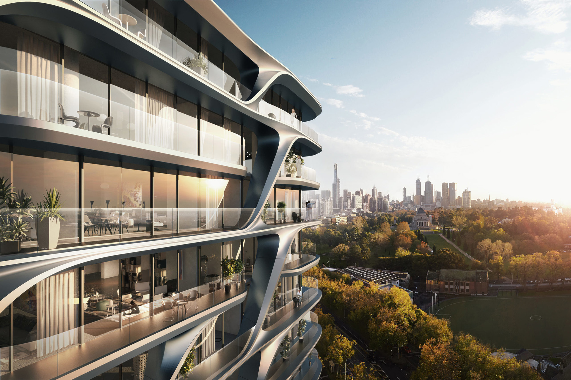 Mayfair Residential Tower – Zaha Hadid Architects branded residences