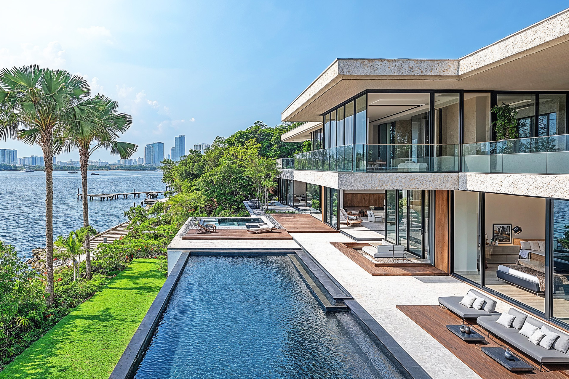 Sentosa Cove houses in Singapore