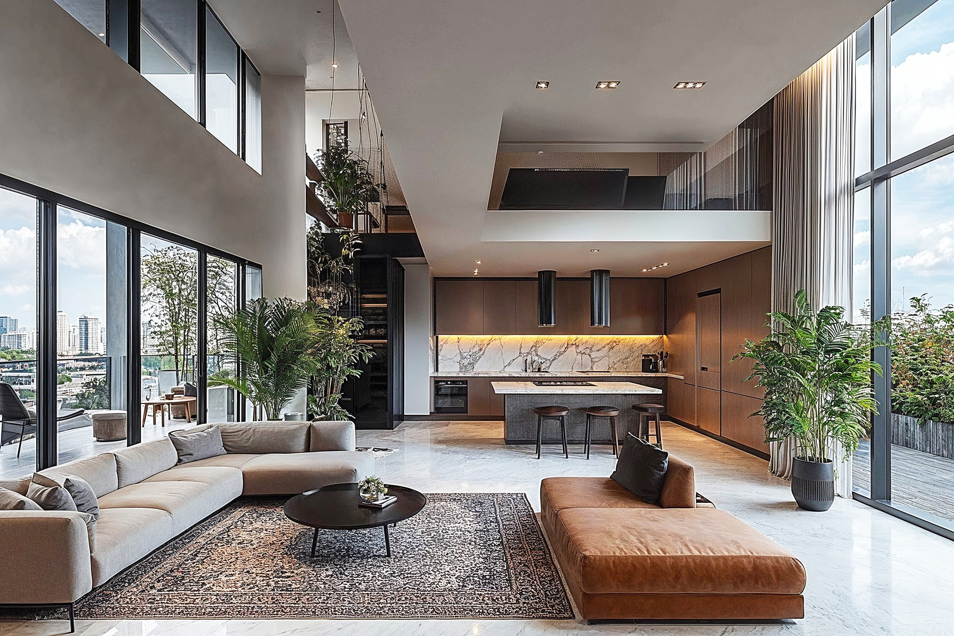 Singapore penthouse apartment
