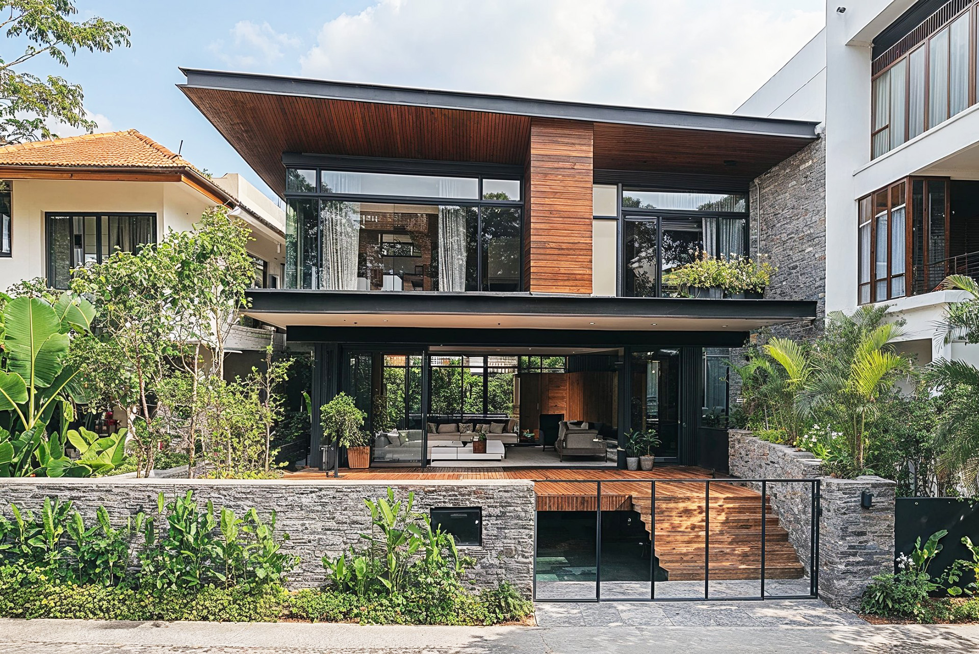 semi-detached house in Singapore